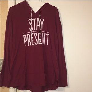 Pullover Sweater with hoodie